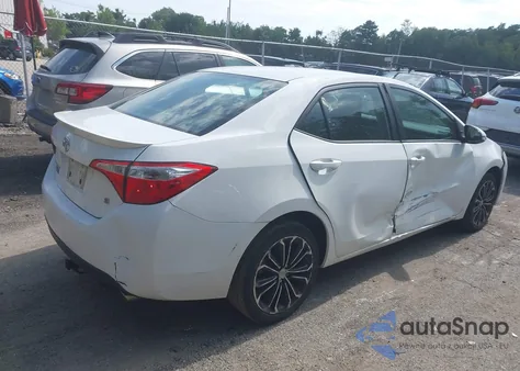 2014 Toyota Corolla S Plus from USA, damaged, VIN 2T1BURHEXEC028015
